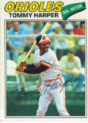 1977 Topps Baseball Cards      414     Tommy Harper